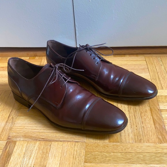 Salvatore Ferragamo Brown Lace Ups main image 5